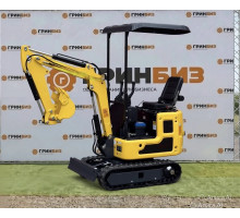 Мини‑экскаватор Rippa R319 N (22 л. с.) Youpu. С поворотной стрелой + телескопически гусеницы